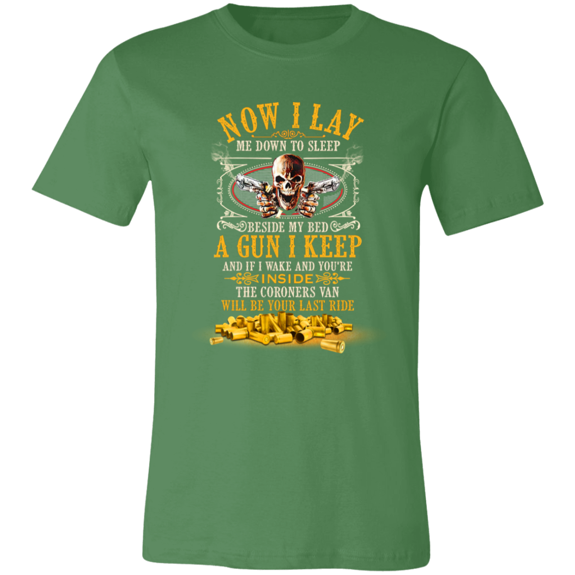 Short-Sleeve T-Shirt- Now I Lay Me Down To sleep