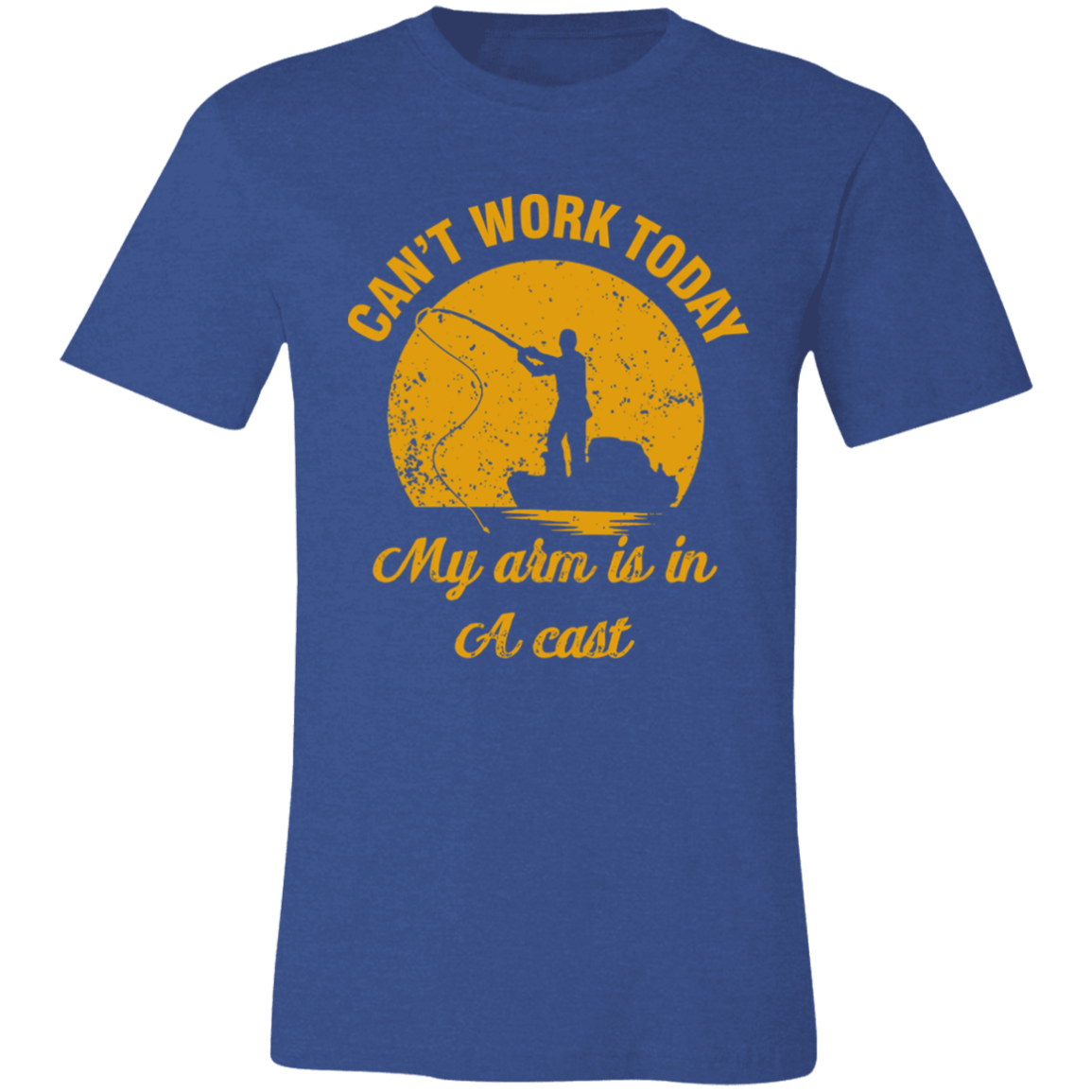 Short-Sleeve T-Shirt-- Arm in Cast