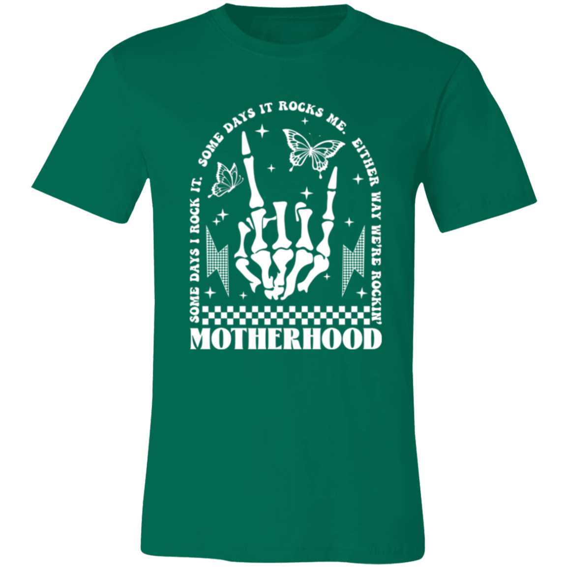 Some Days It Rocks Me| Motherhood Short-Sleeve T-Shirt