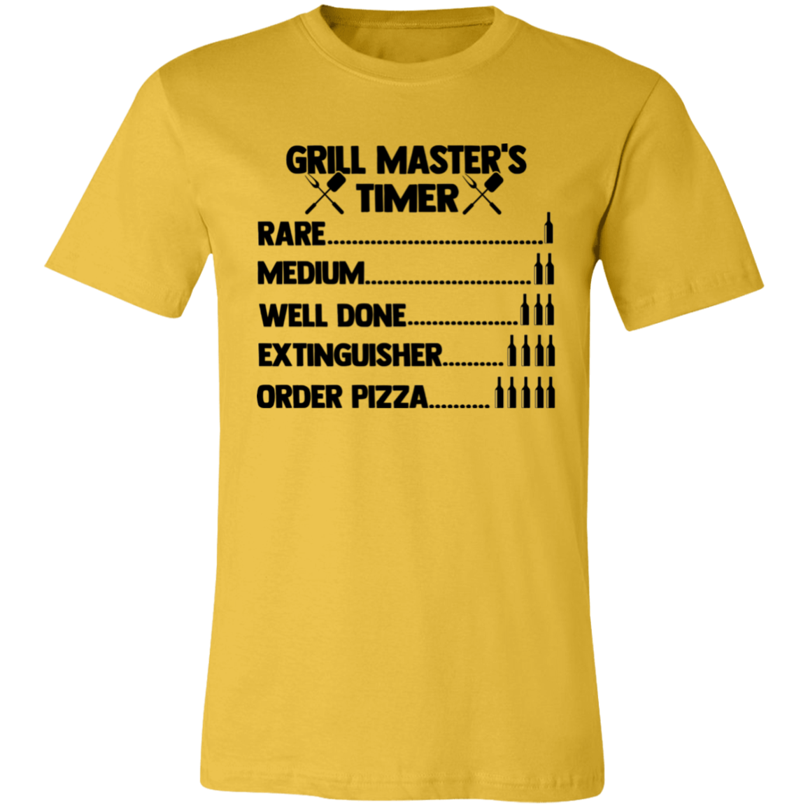 Short-Sleeve T-Shirt-- Grillmaster Timer