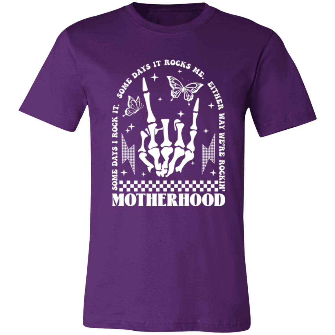 Some Days It Rocks Me| Motherhood Short-Sleeve T-Shirt