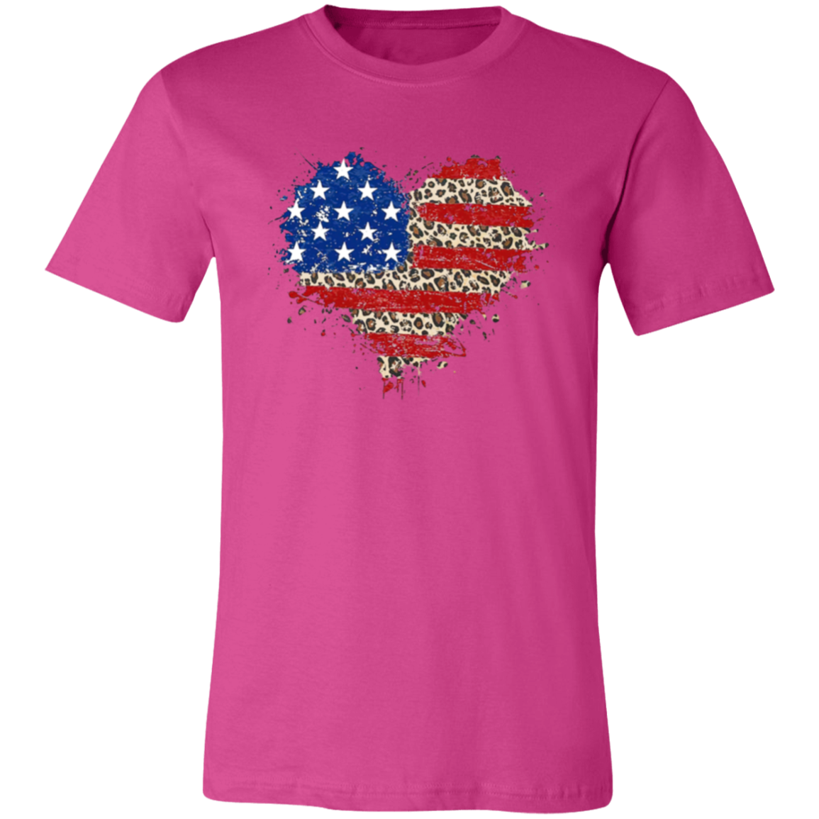 Short-Sleeve T-Shirt- American Flag