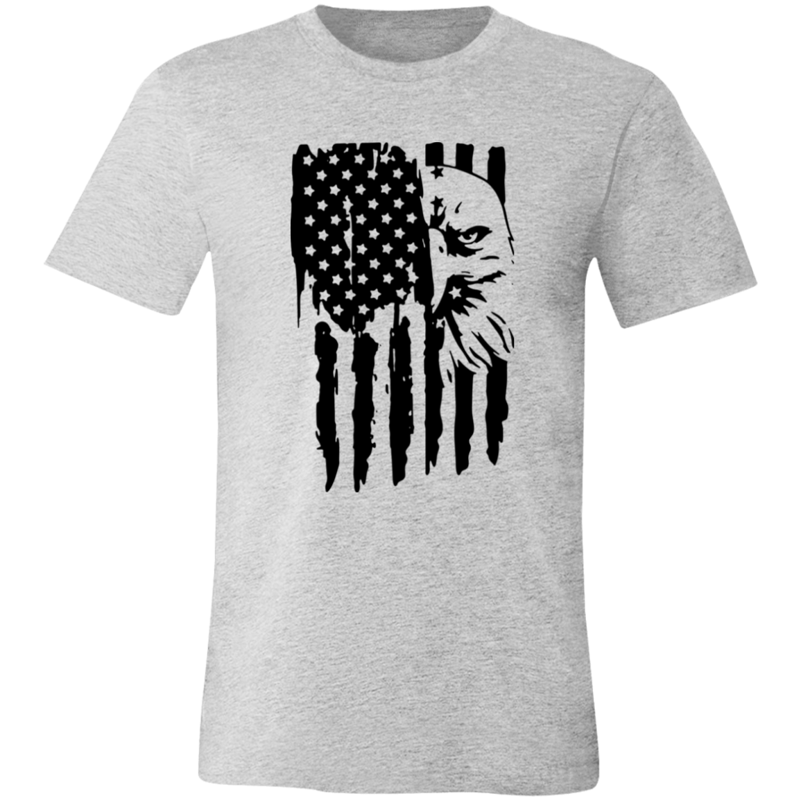 Short-Sleeve T-Shirt- Eagle Flag