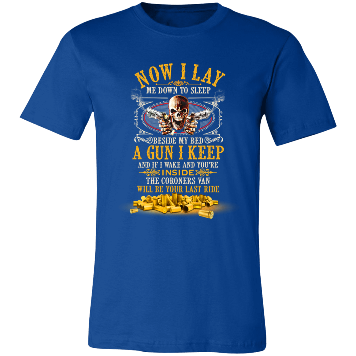 Short-Sleeve T-Shirt- Now I Lay Me Down To sleep