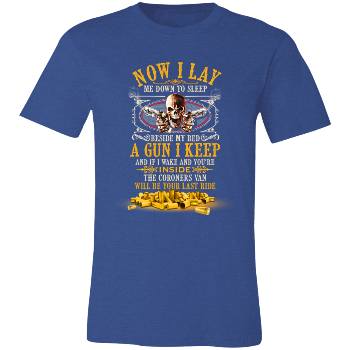 Short-Sleeve T-Shirt- Now I Lay Me Down To sleep