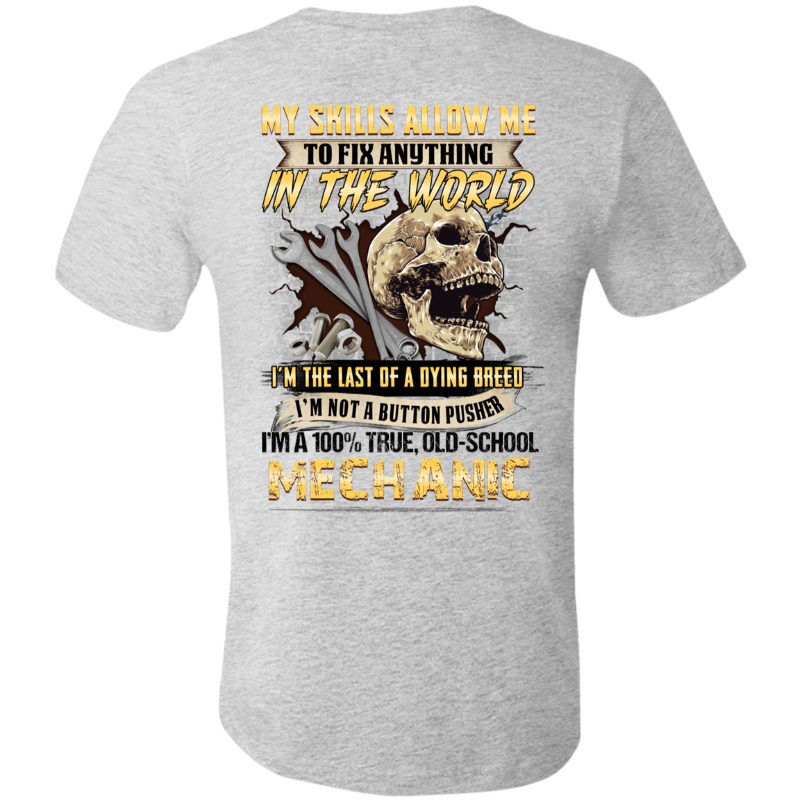 Short-Sleeve T-Shirt-- Old School Mechanic