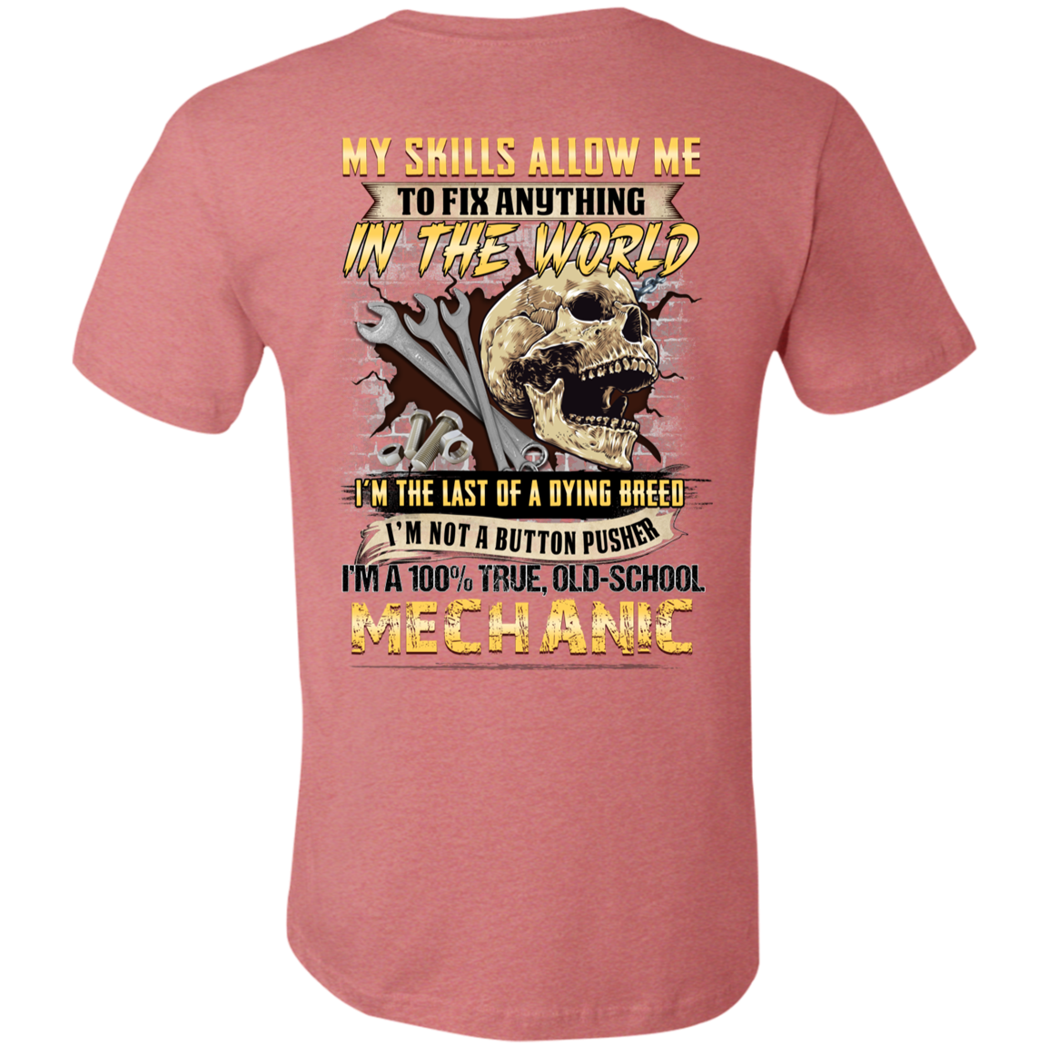Short-Sleeve T-Shirt-- Old School Mechanic