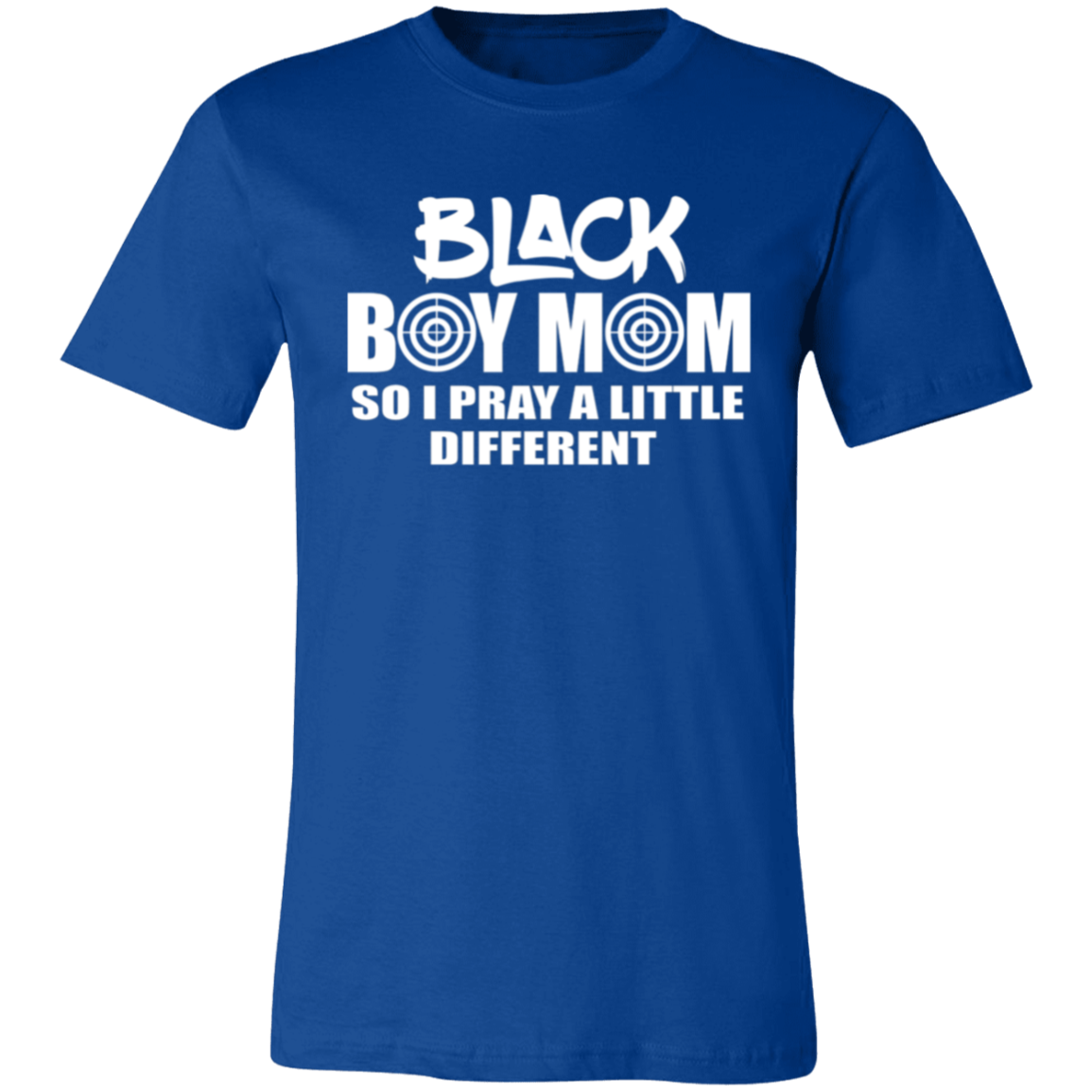 Short-Sleeve T-Shirt- Black Boy Mom