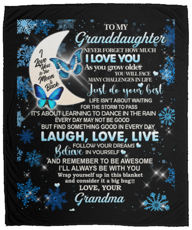 Granddaughter Fleece Blanket - 50x60