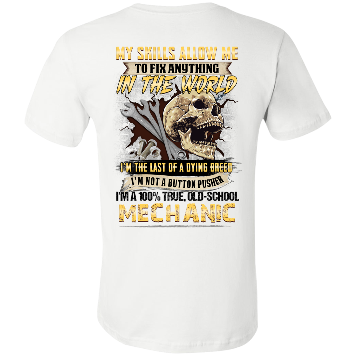 Short-Sleeve T-Shirt-- Old School Mechanic