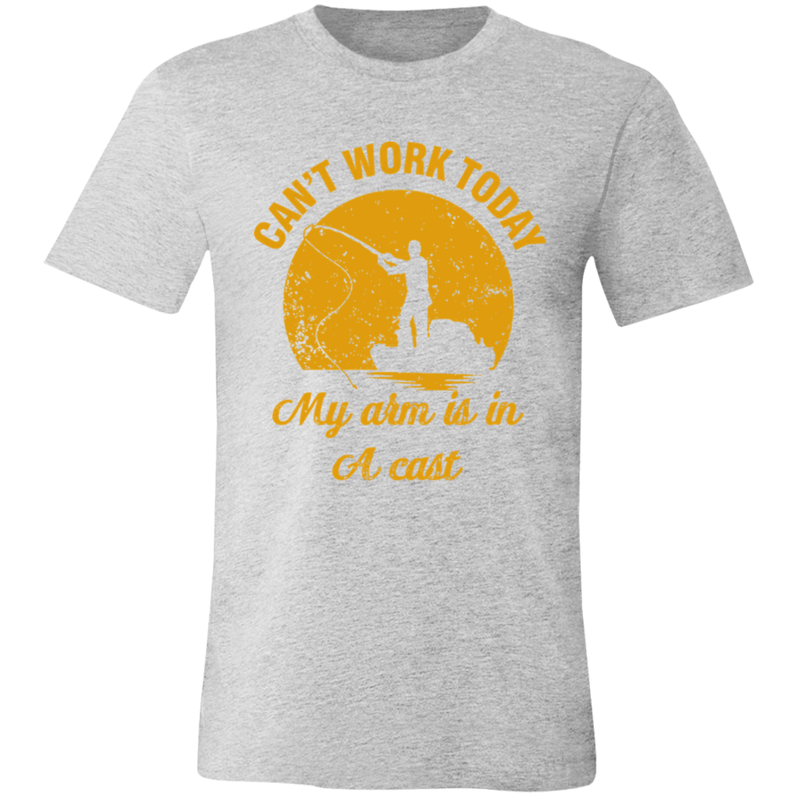 Short-Sleeve T-Shirt-- Arm in Cast
