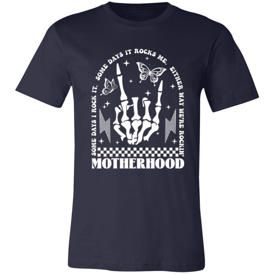 Some Days It Rocks Me| Motherhood Short-Sleeve T-Shirt
