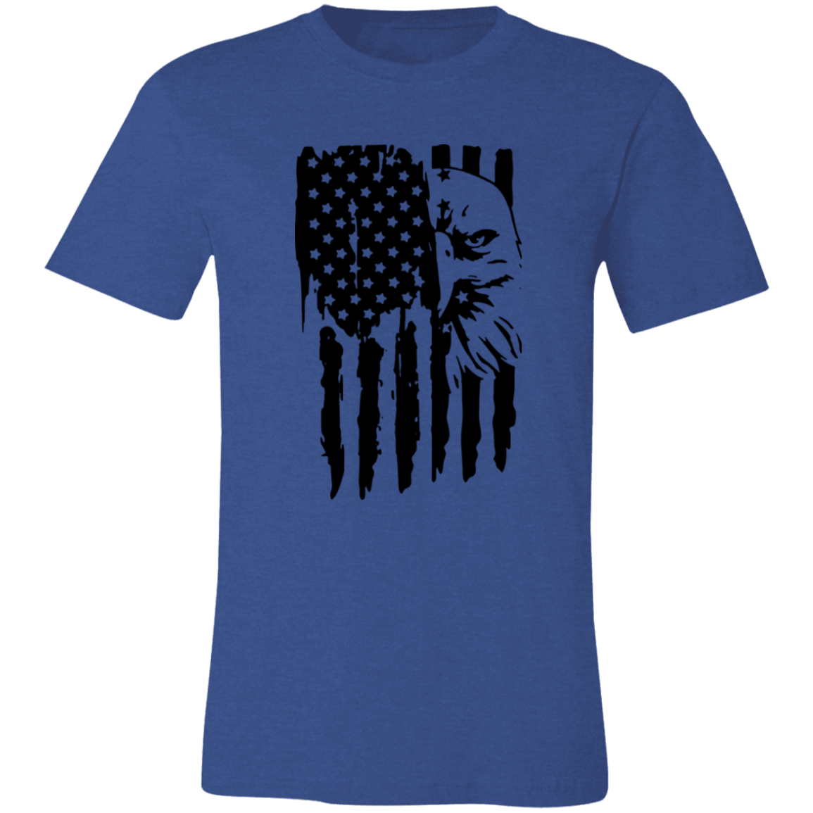 Short-Sleeve T-Shirt- Eagle Flag