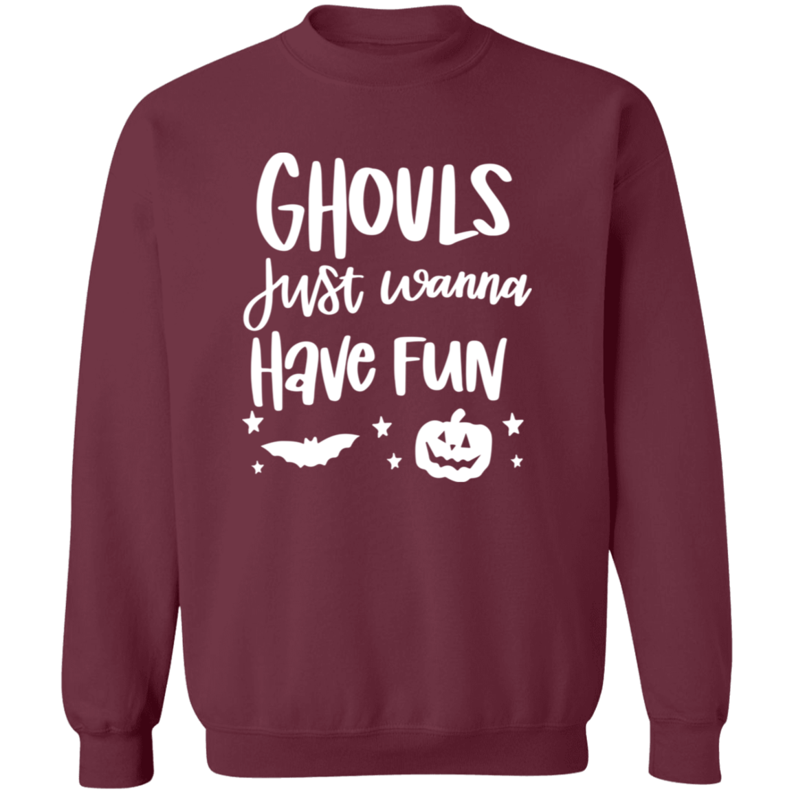 Gouls wanna have fun Crewneck Pullover Sweatshirt
