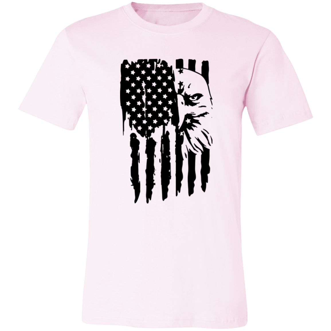 Short-Sleeve T-Shirt- Eagle Flag