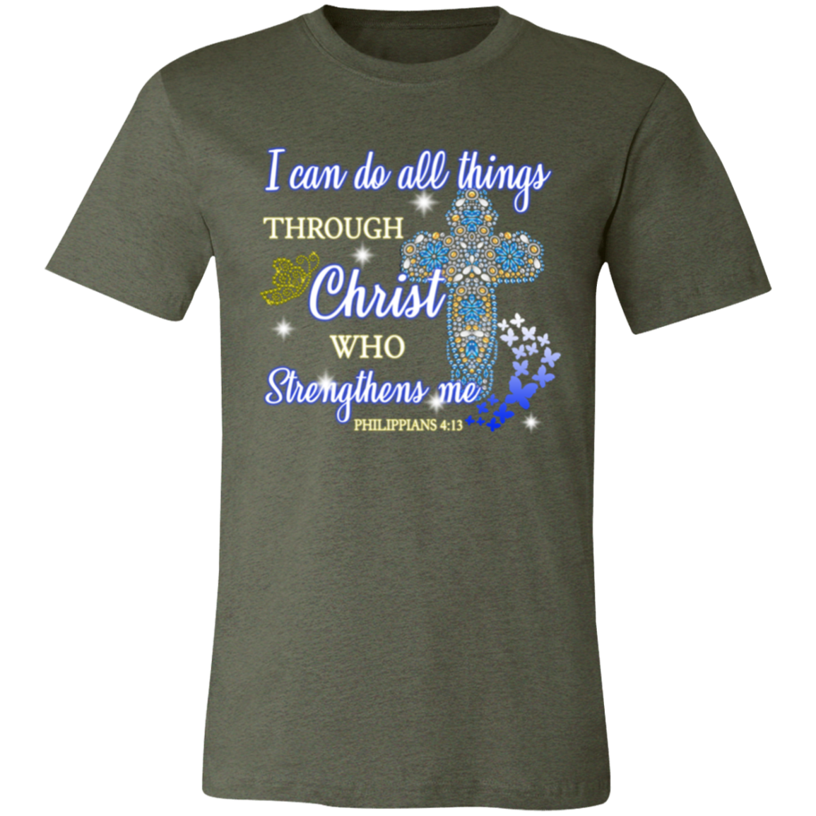 Short-Sleeve T-Shirt | I Can Do All Things Through Christ
