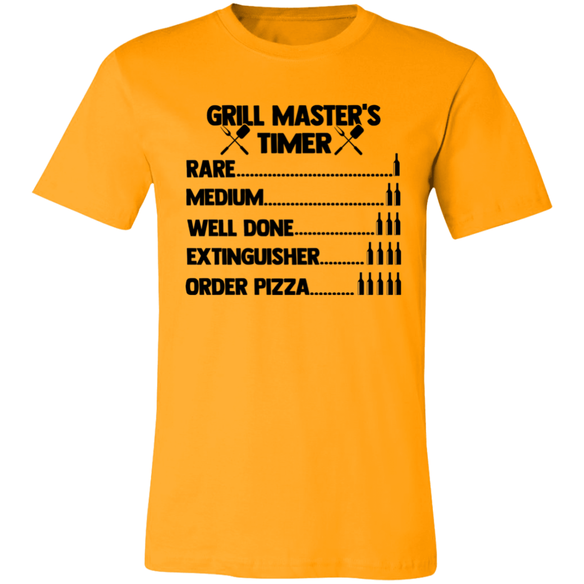 Short-Sleeve T-Shirt-- Grillmaster Timer