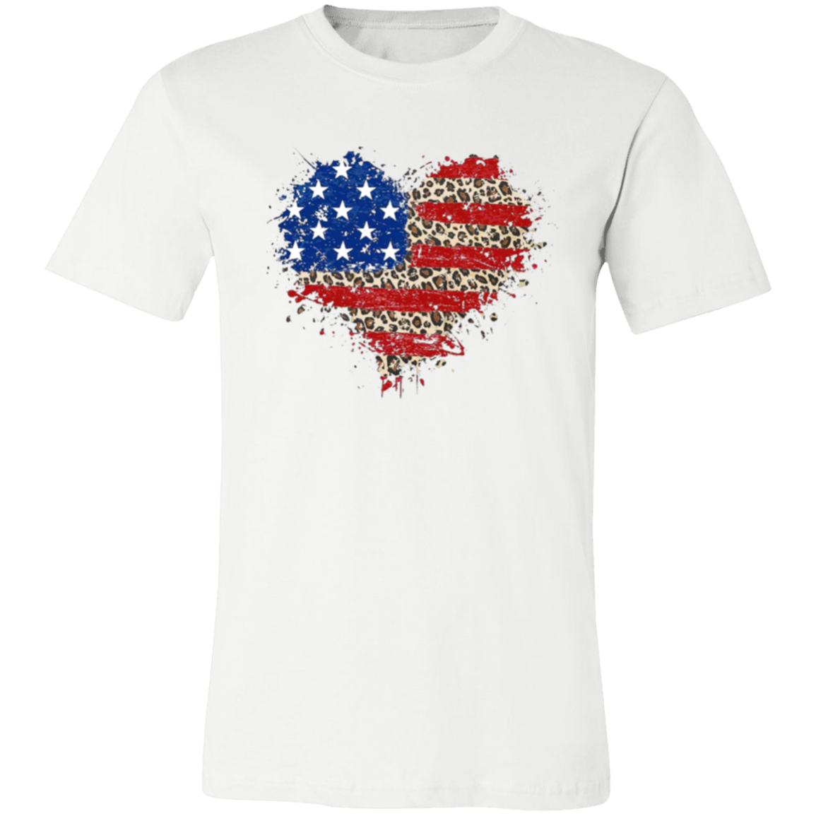 Short-Sleeve T-Shirt- American Flag