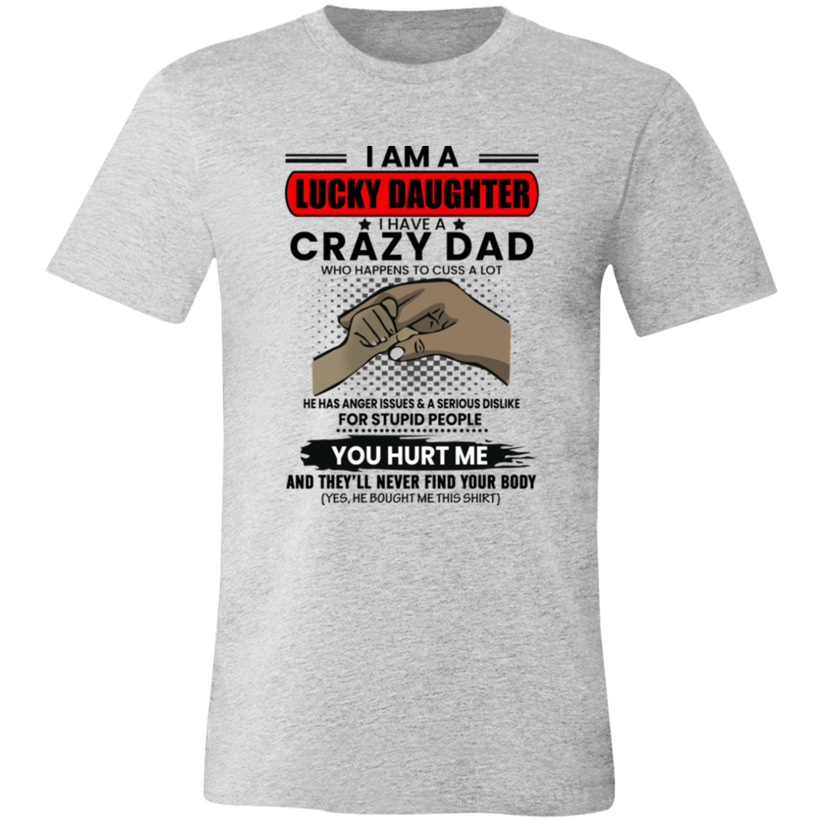 Short-Sleeve T-Shirt- Lucky Daughter