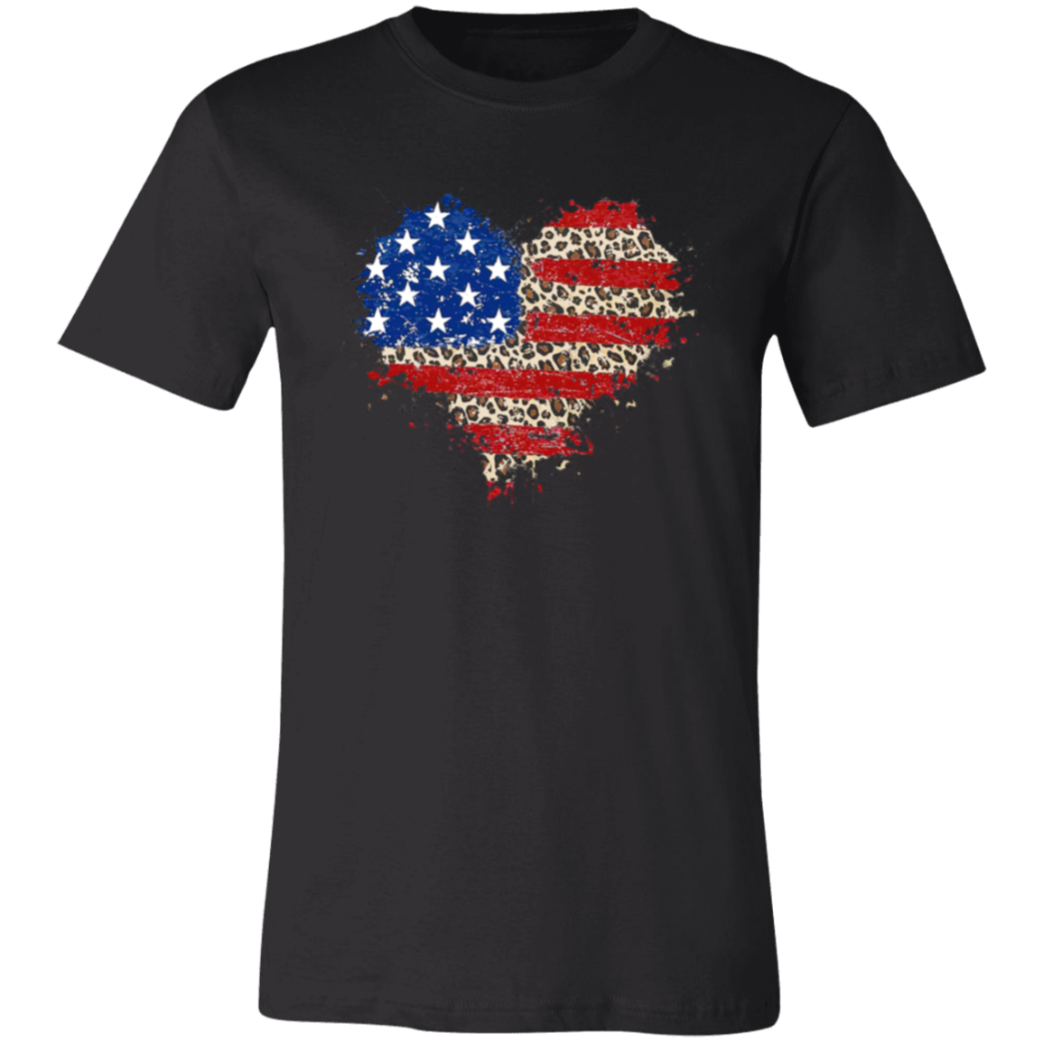 Short-Sleeve T-Shirt- American Flag