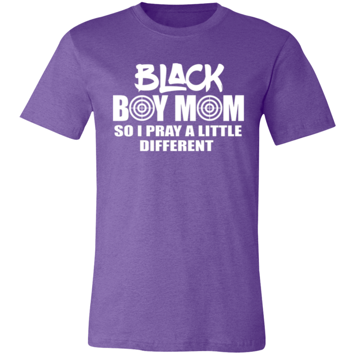 Short-Sleeve T-Shirt- Black Boy Mom