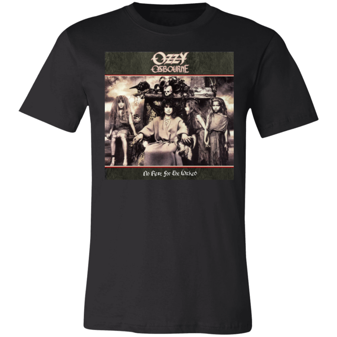 Jersey Short-Sleeve T-Shirt- No Rest For The Wicked
