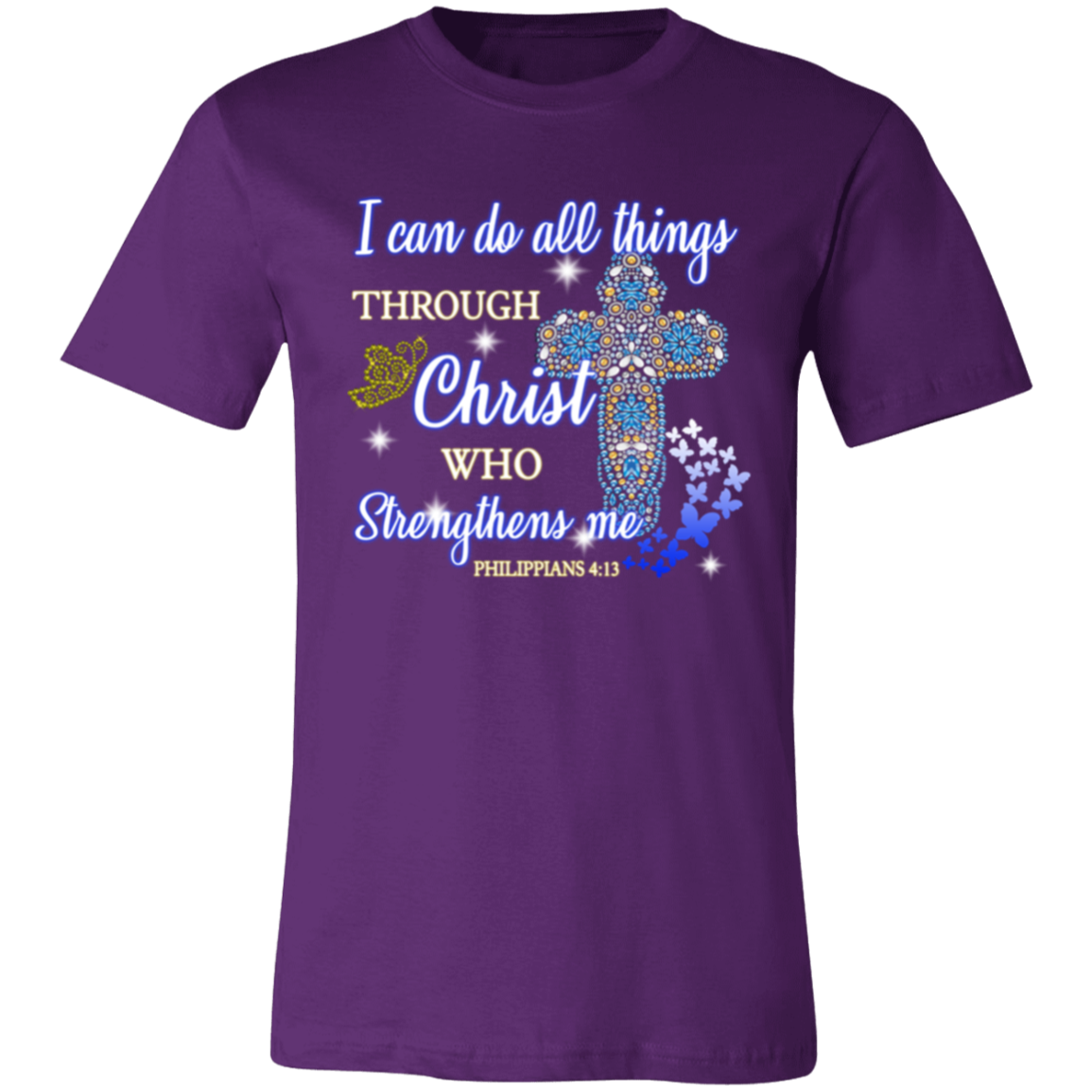 Short-Sleeve T-Shirt | I Can Do All Things Through Christ