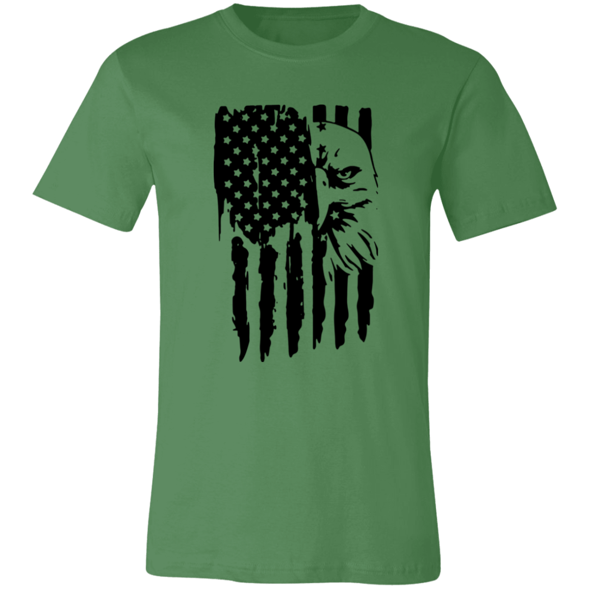 Short-Sleeve T-Shirt- Eagle Flag
