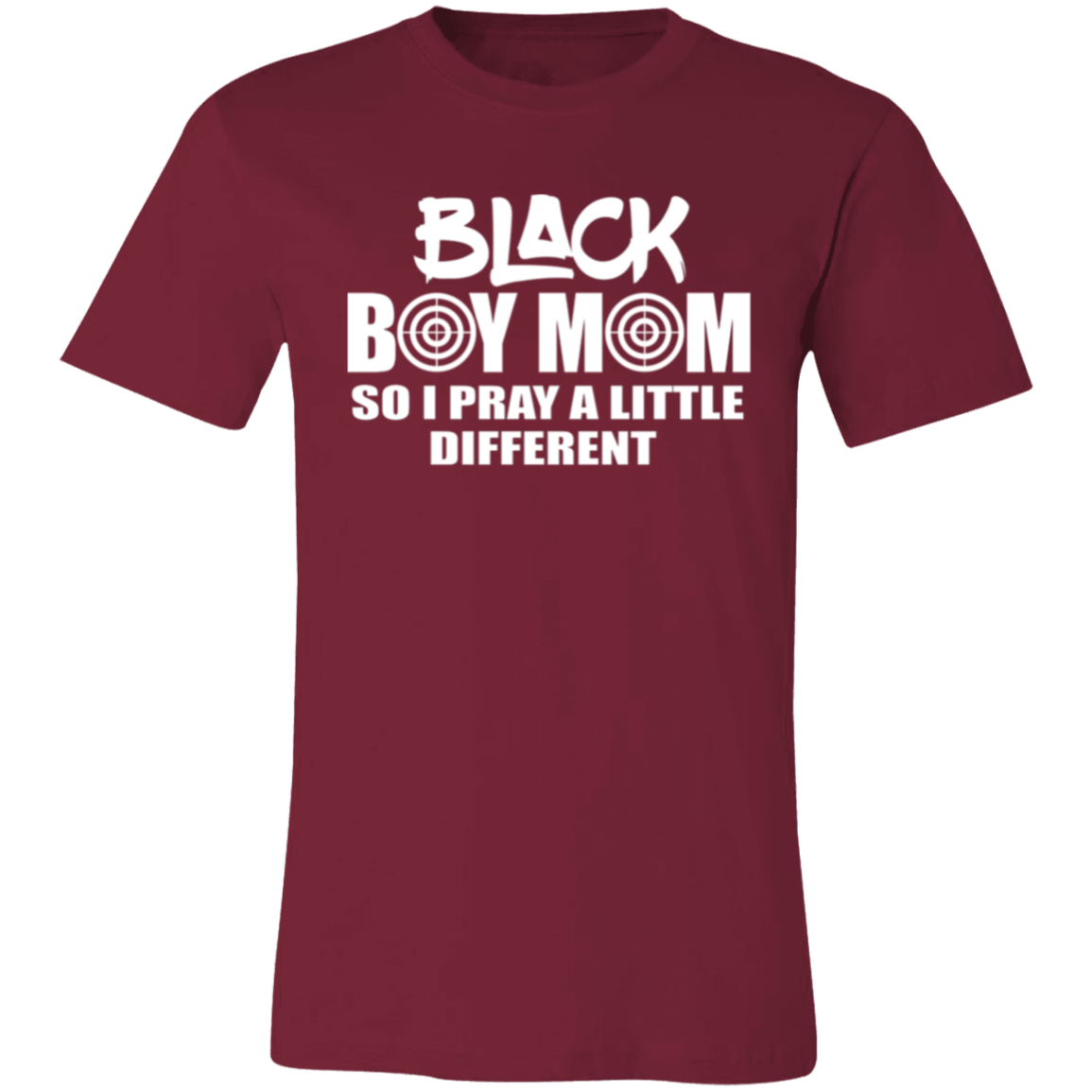 Short-Sleeve T-Shirt- Black Boy Mom