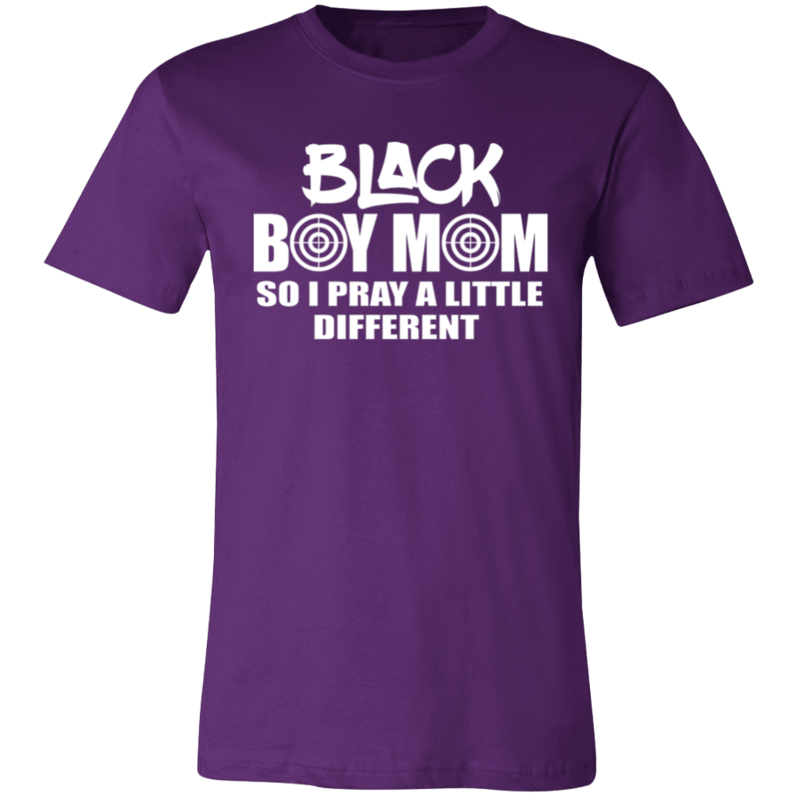 Short-Sleeve T-Shirt- Black Boy Mom