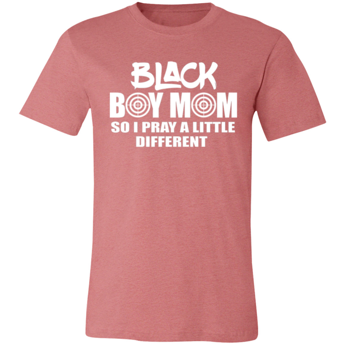 Short-Sleeve T-Shirt- Black Boy Mom