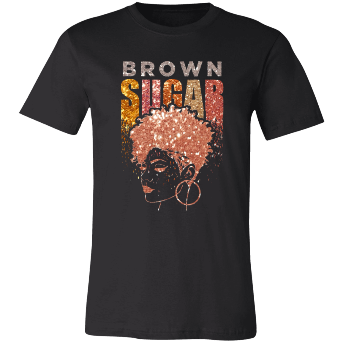 Short-Sleeve T-Shirt- Brown Sugar