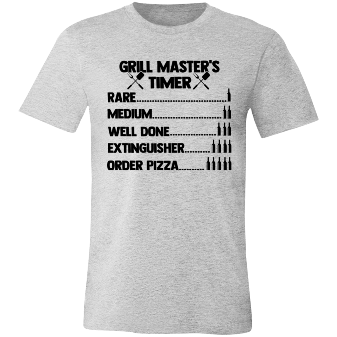Short-Sleeve T-Shirt-- Grillmaster Timer