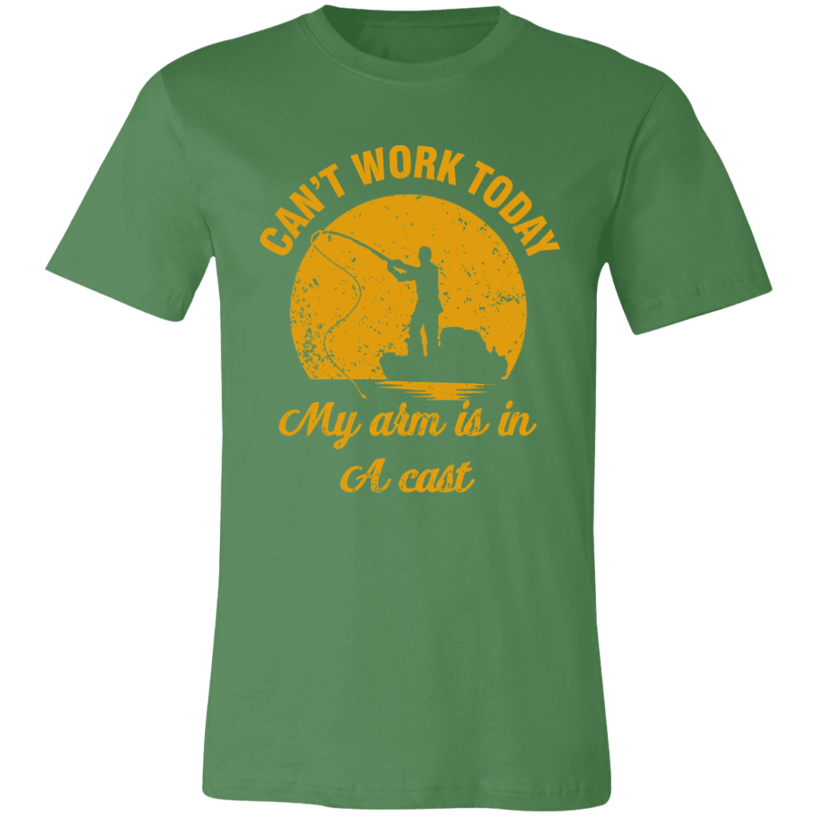Short-Sleeve T-Shirt-- Arm in Cast