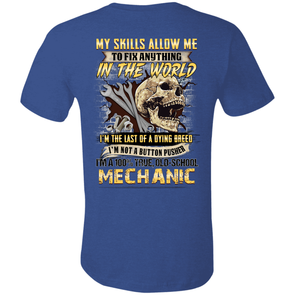 Short-Sleeve T-Shirt-- Old School Mechanic