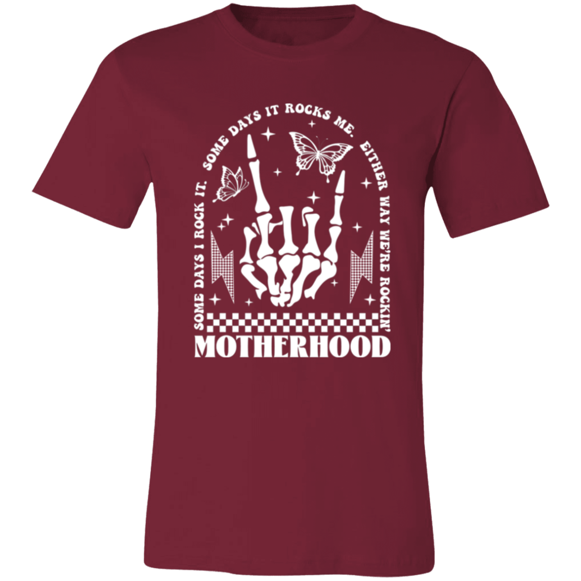 Some Days It Rocks Me| Motherhood Short-Sleeve T-Shirt