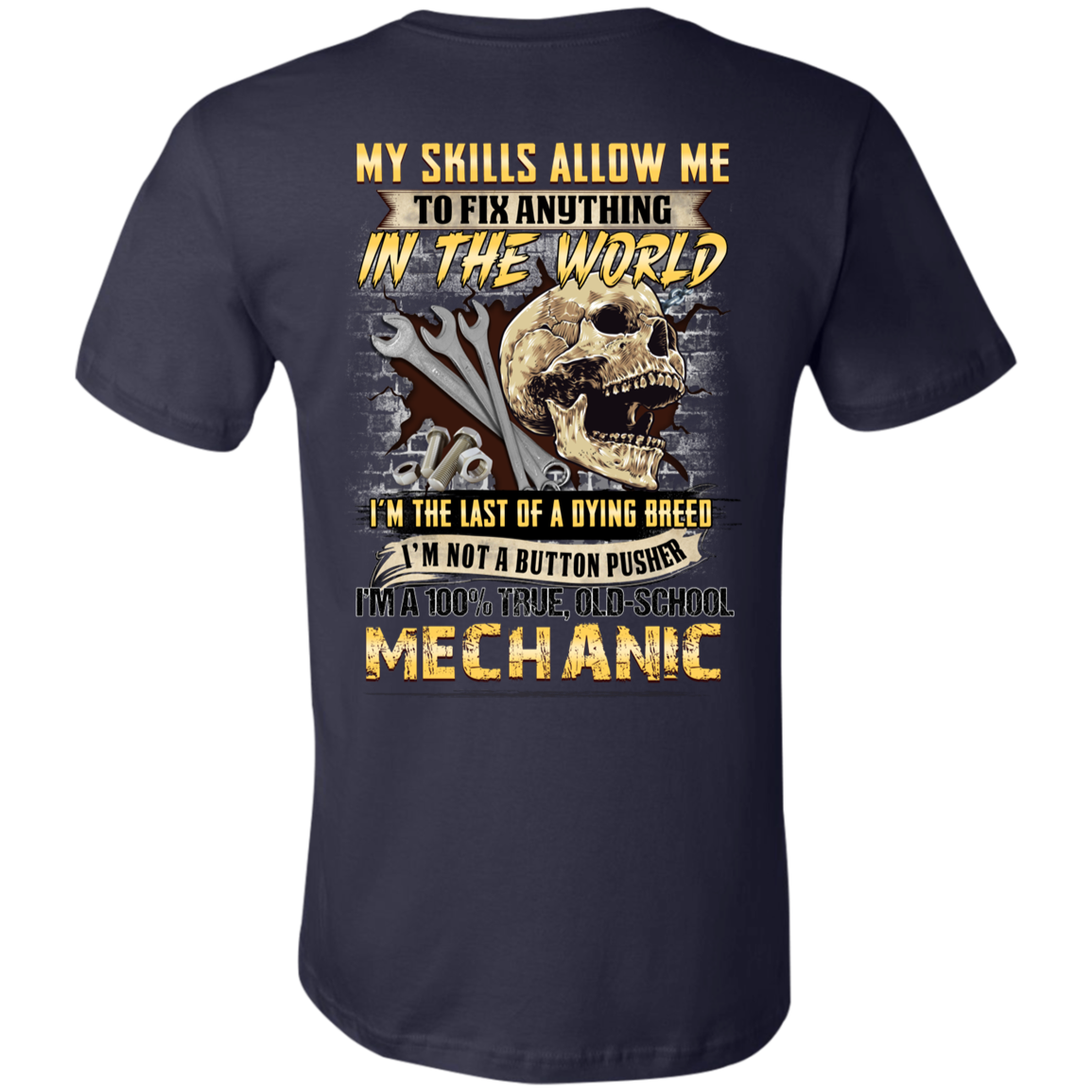 Short-Sleeve T-Shirt-- Old School Mechanic