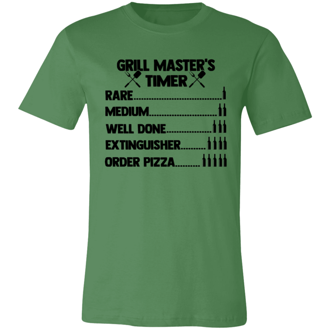 Short-Sleeve T-Shirt-- Grillmaster Timer
