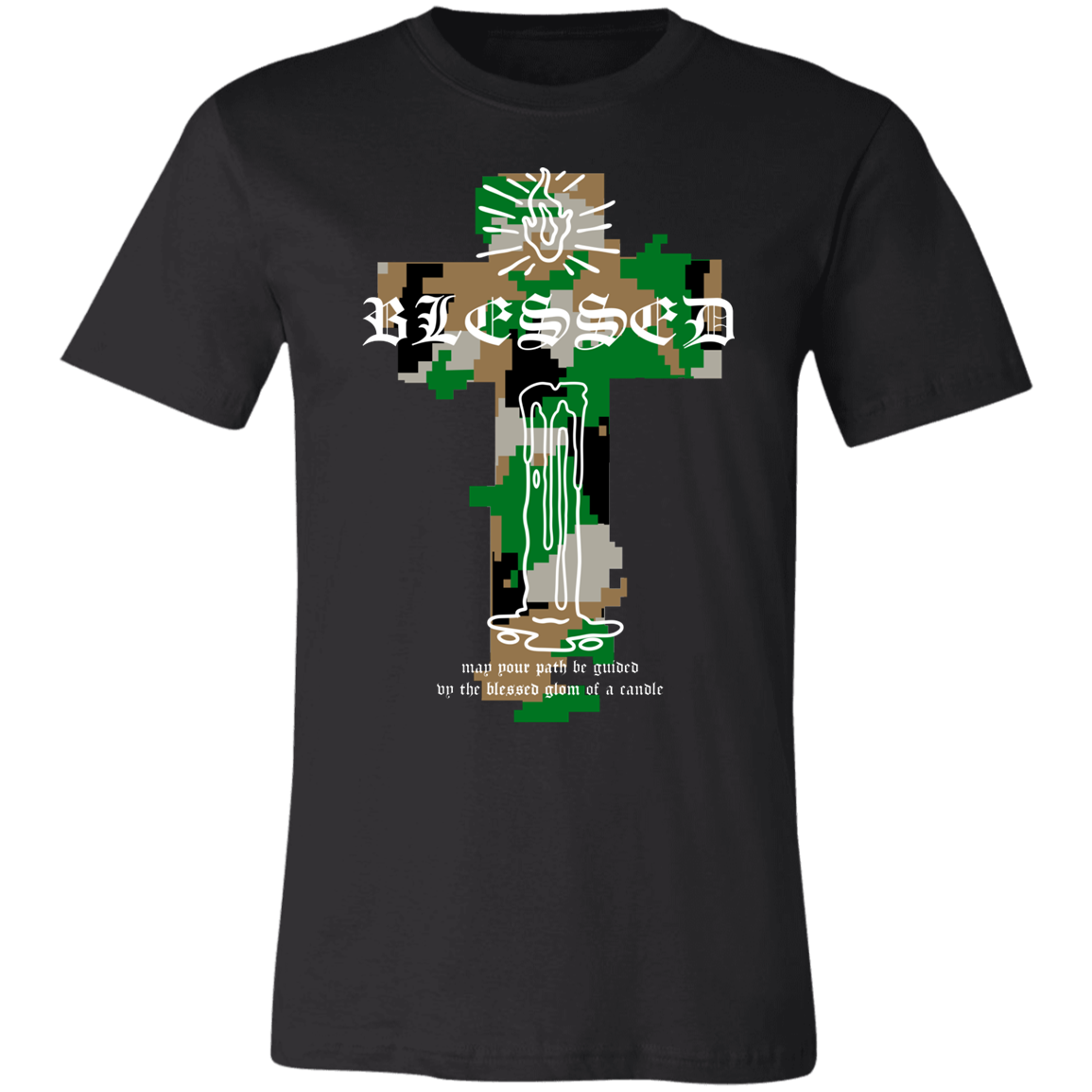 Jersey Short-Sleeve T-Shirt- Blessed
