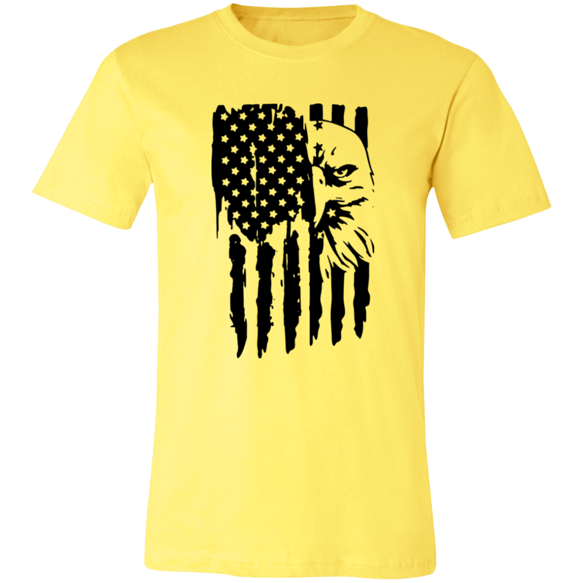 Short-Sleeve T-Shirt- Eagle Flag