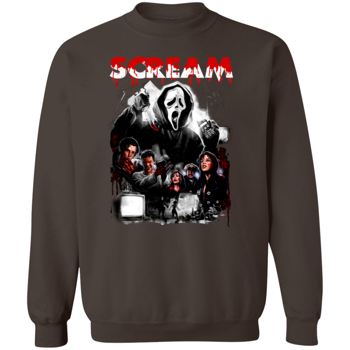 Pullover Sweatshirt- Scream