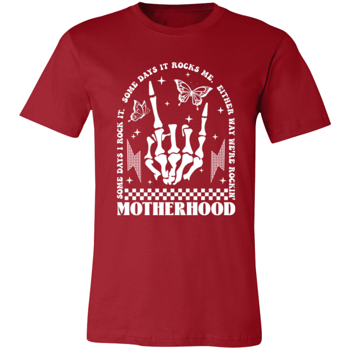 Some Days It Rocks Me| Motherhood Short-Sleeve T-Shirt