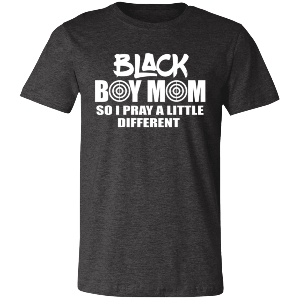 Short-Sleeve T-Shirt- Black Boy Mom