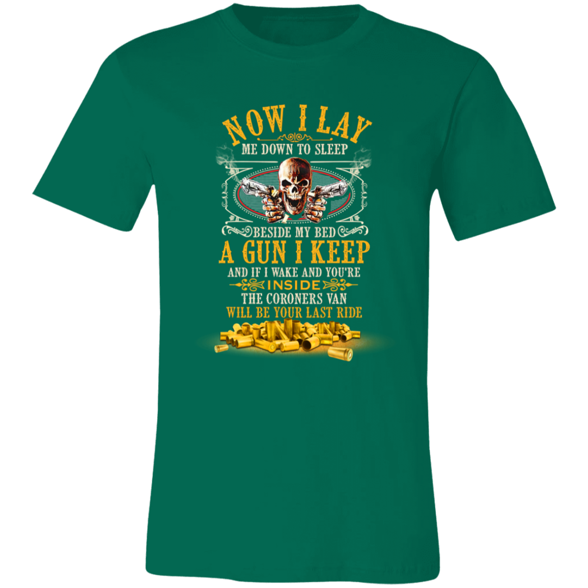 Short-Sleeve T-Shirt- Now I Lay Me Down To sleep