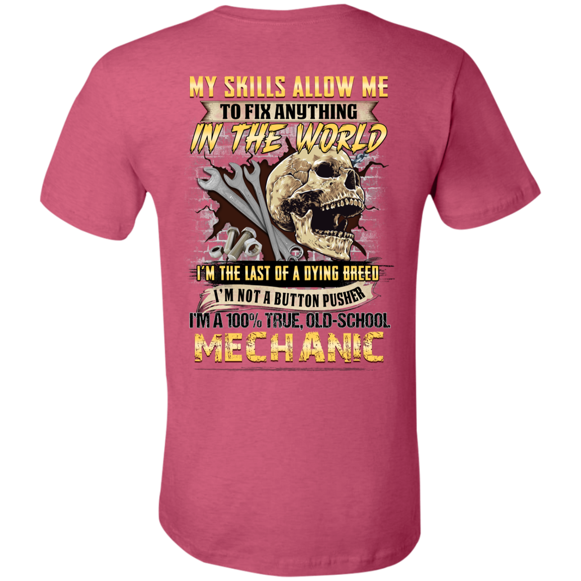 Short-Sleeve T-Shirt-- Old School Mechanic