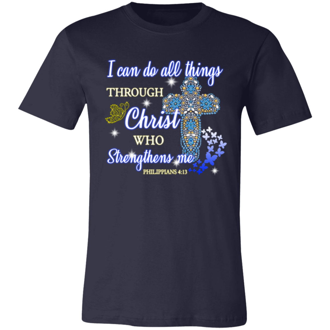 Short-Sleeve T-Shirt | I Can Do All Things Through Christ
