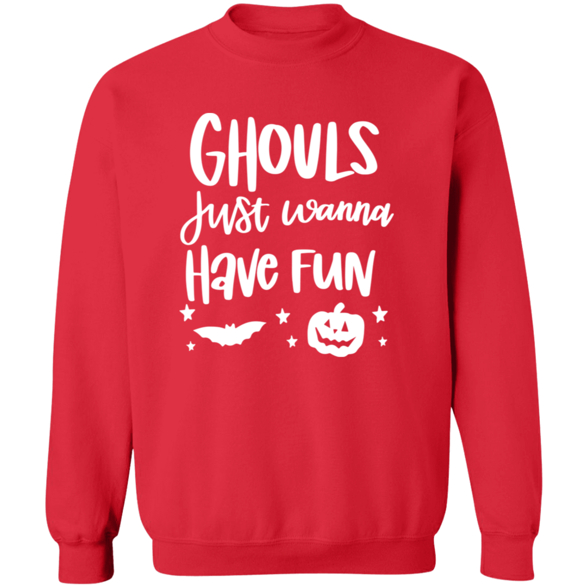 Gouls wanna have fun Crewneck Pullover Sweatshirt