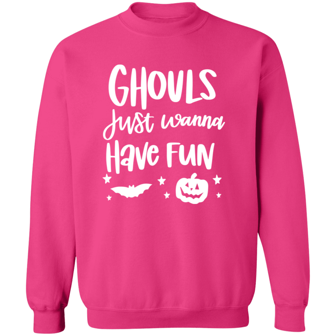Gouls wanna have fun Crewneck Pullover Sweatshirt