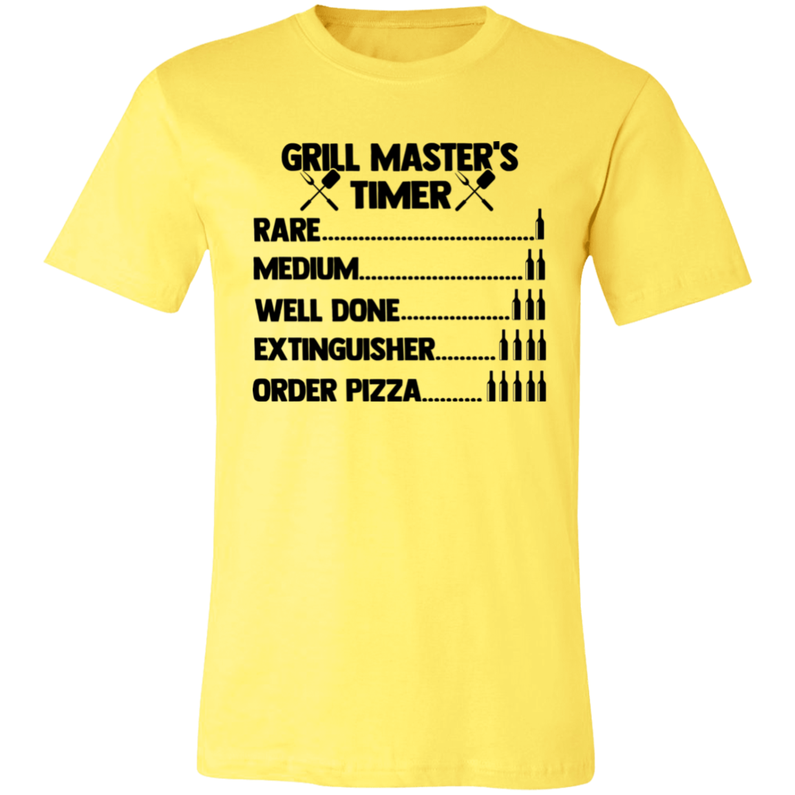 Short-Sleeve T-Shirt-- Grillmaster Timer