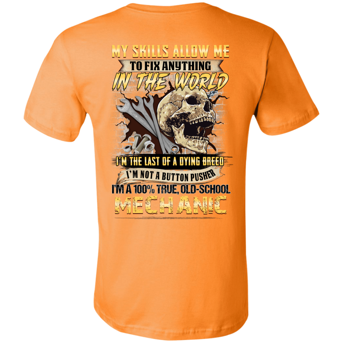 Short-Sleeve T-Shirt-- Old School Mechanic